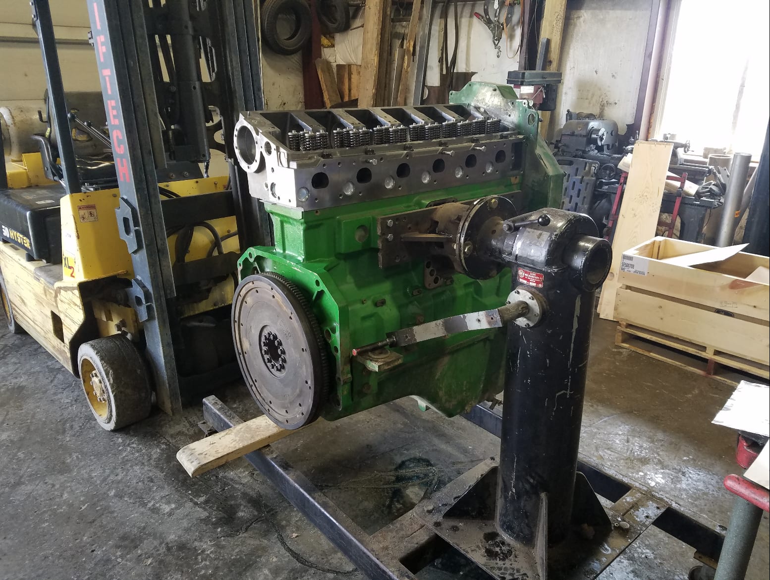 Shop work