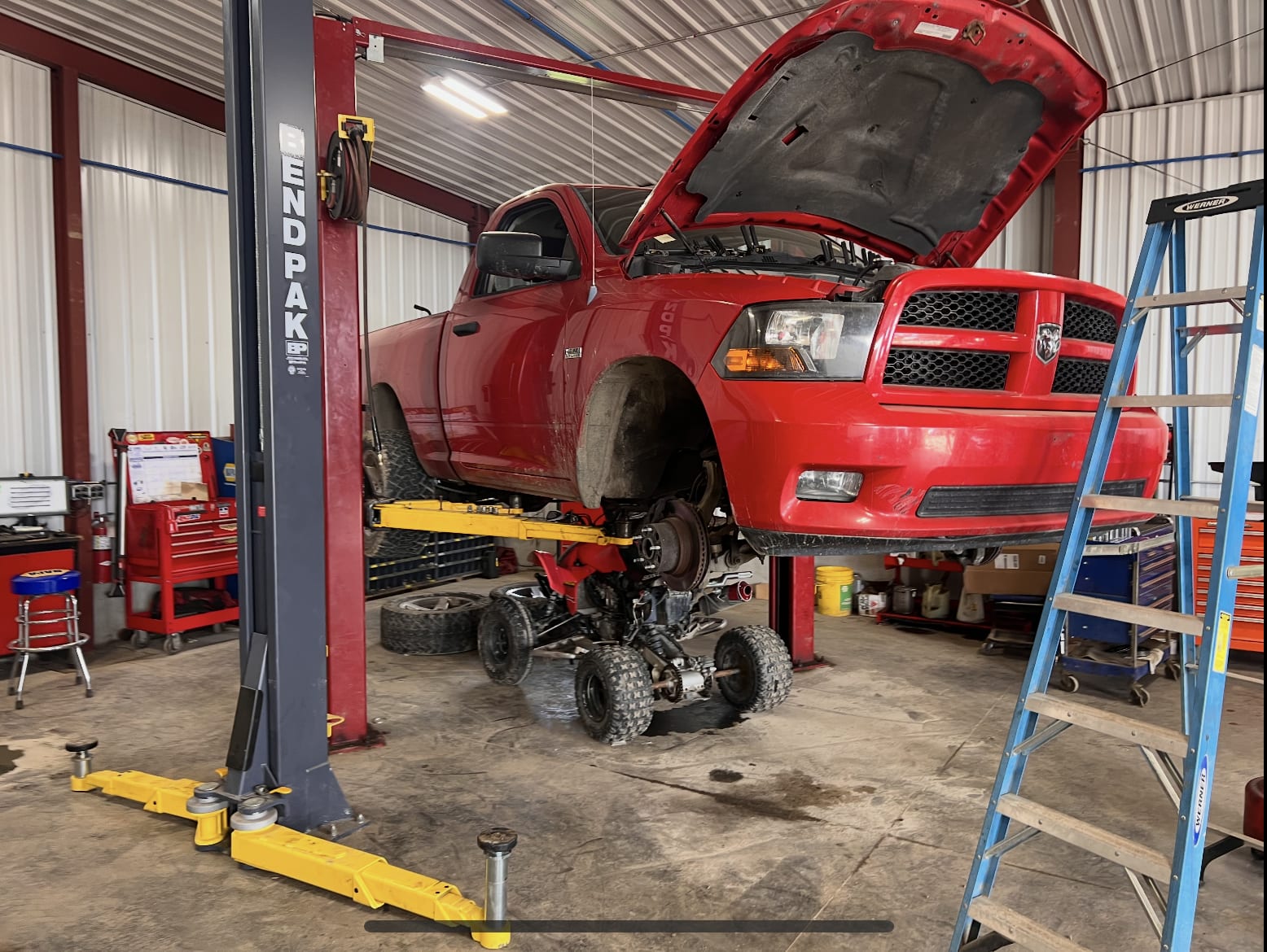 Shop work