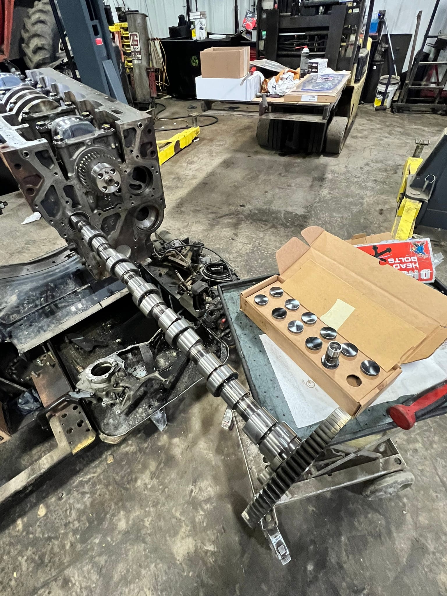 Shop work