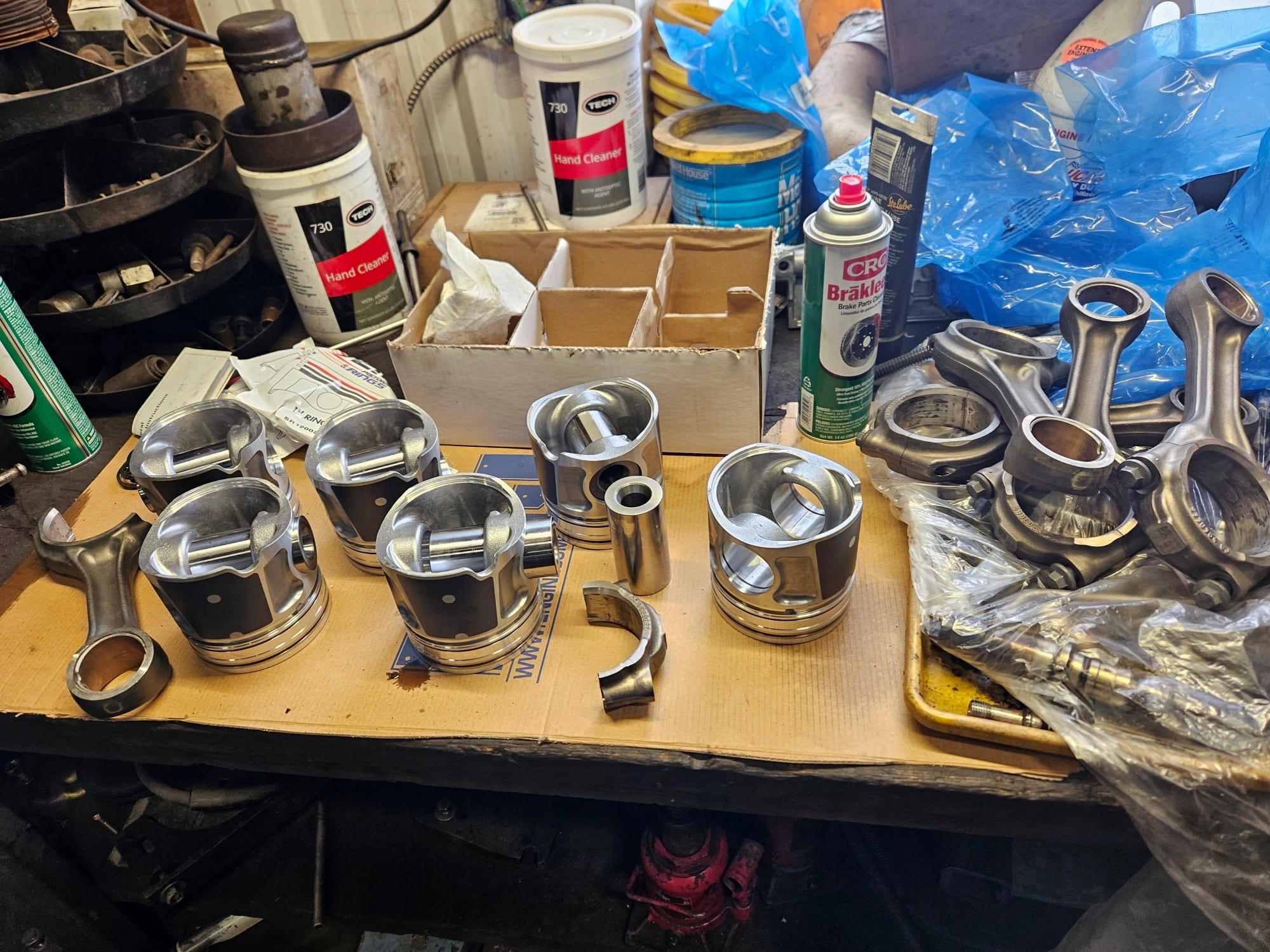 Engine kits and parts